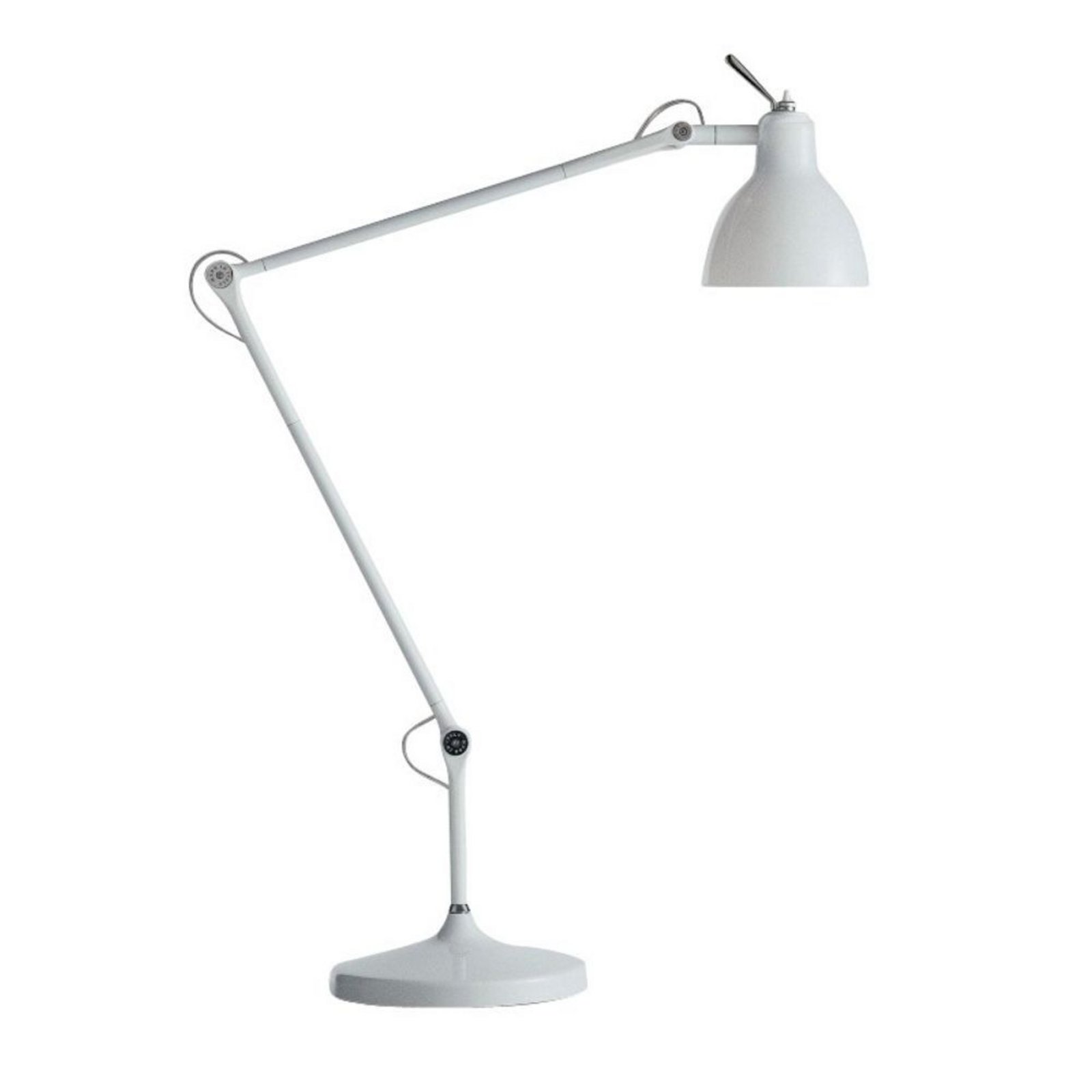 Luxy T2 Lampada da Tavolo Bianco/Bianco Opaco - Rotaliana