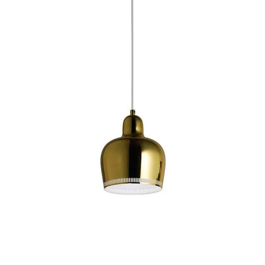 A330S Golden Bell Pendant Brass/White - Artek