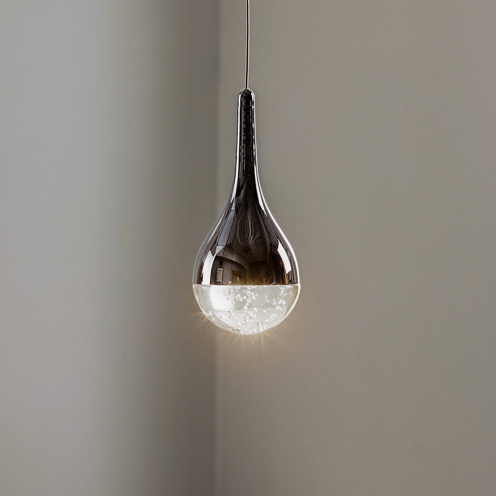 Elie LED hanging light, one-bulb
