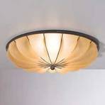 Semi-circular RAGGIO ceiling light, 40 cm