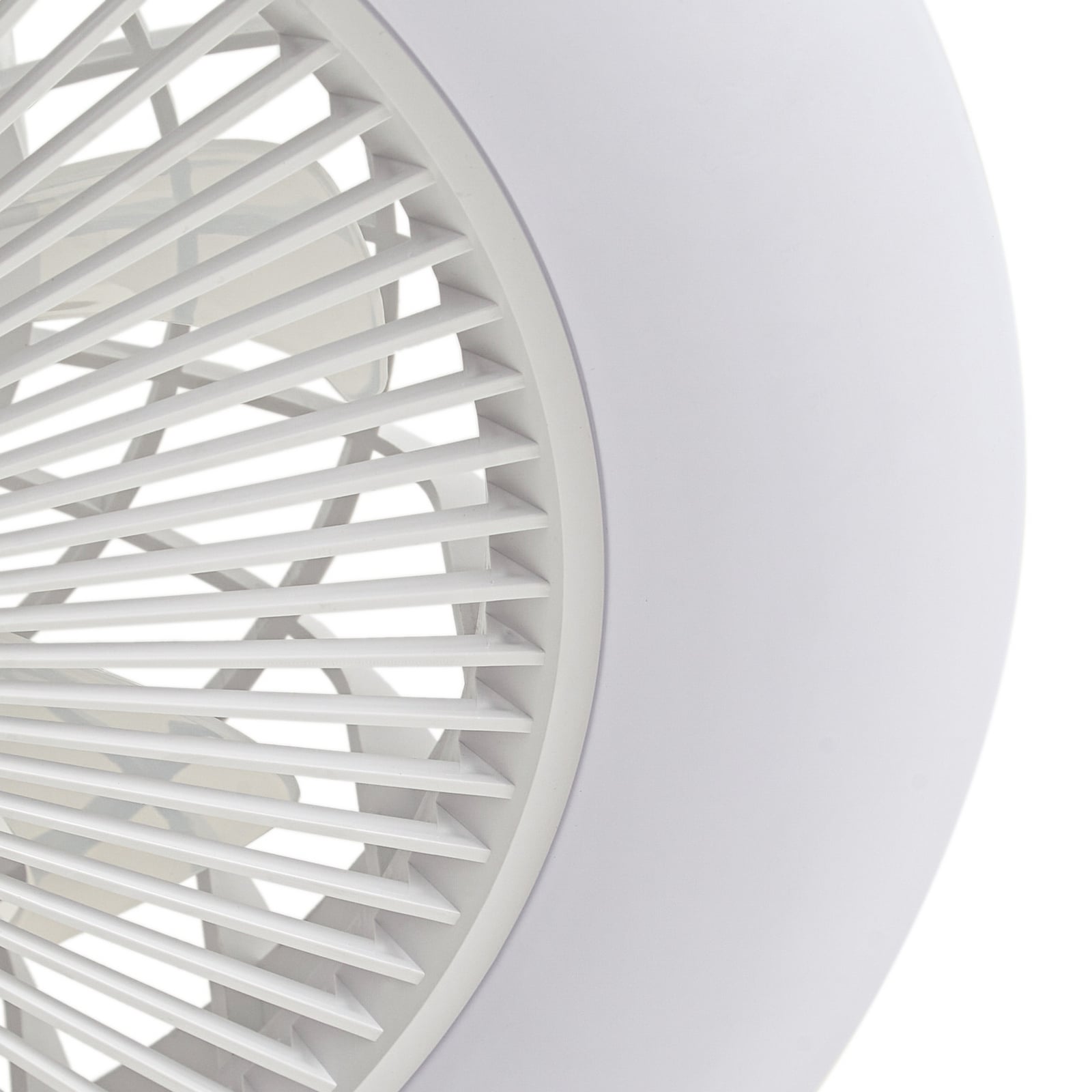 Lindby LED plafondventilator Vedin, wit, DC, Ø 45 cm, RGBW Lindby LED plafondventilator Vedin, wit, DC, Ø 45 cm, RGBW