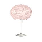 UMAGE Eos medium bordlampe i rosa/børstet stål