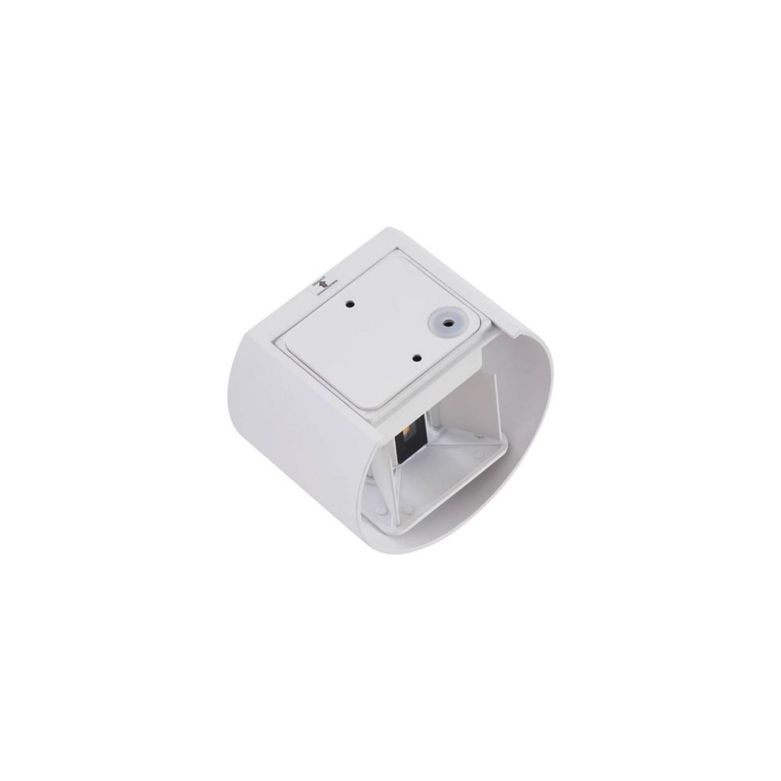 Nivar Round LED Aplica de Exterior White - Lindby