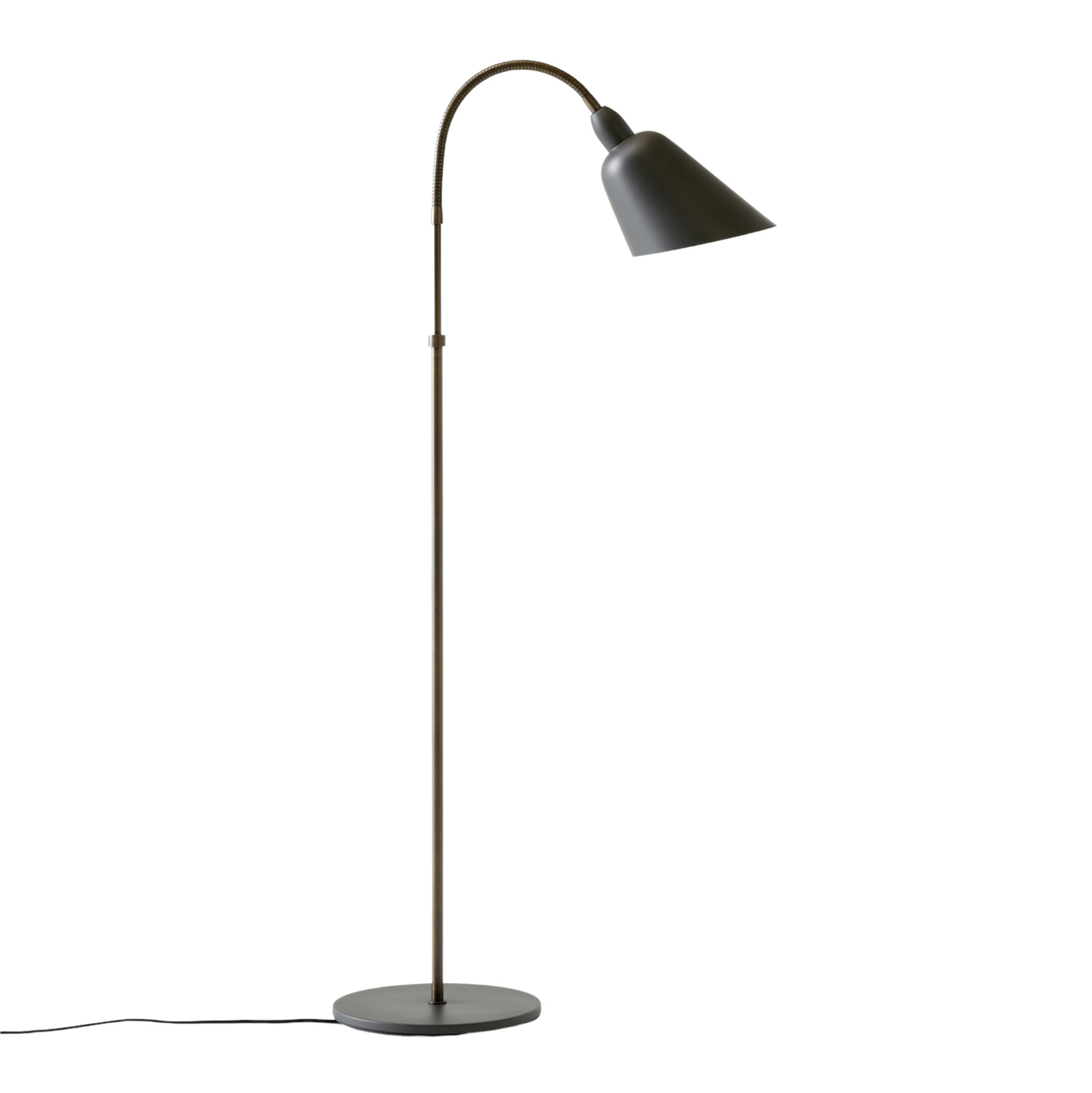 Lampe sur pied Bellevue AJ7, gris pierre/bruni - &Tradition