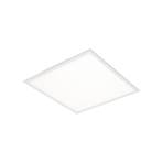 LED skydelis Paprastas baltas, itin plokščias, 59,5x59,5 cm