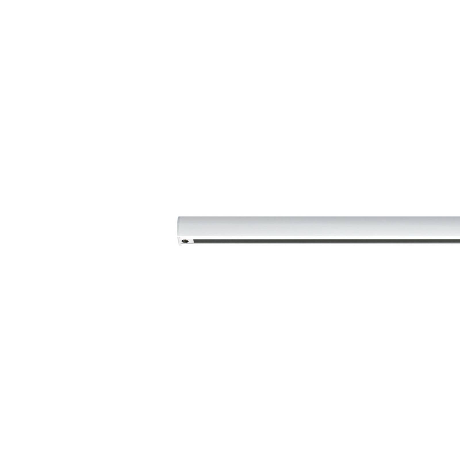 Koľajnica Paulmann URail, biela, dĺžka 100 cm, hliník