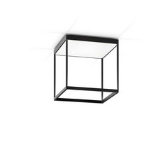 Reflex 2 LED Deckenleuchte M 300 Black/Pyramid White - Serien Lighting