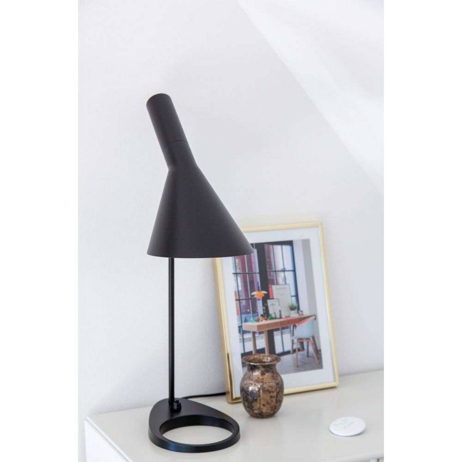  Louis Poulsen Louis Poulsen Aj - Designer-tischleuchte, Schwarz 