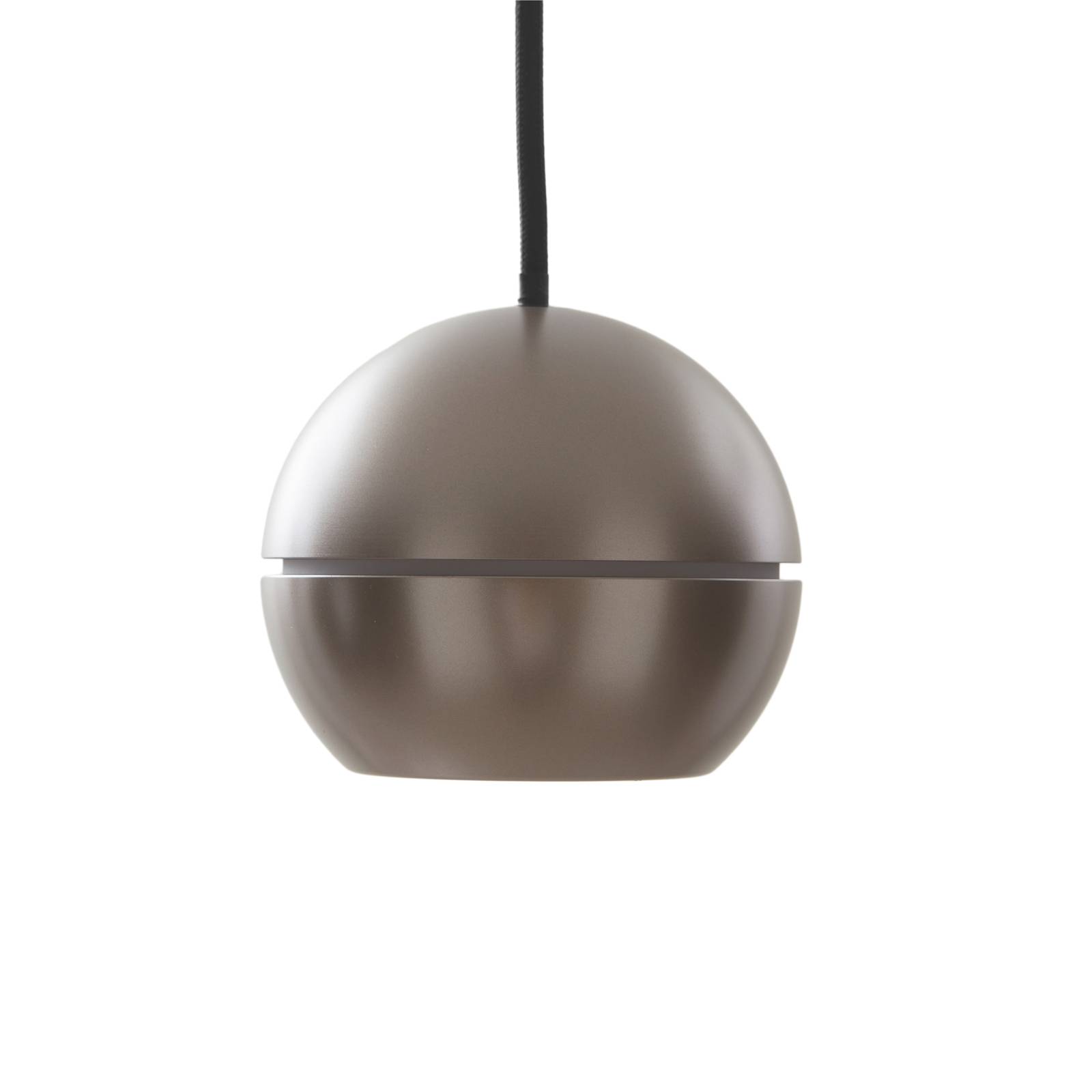 Lampa wisząca Lucande LED Plarion, kolor nikiel, aluminium, Ø 9 cm