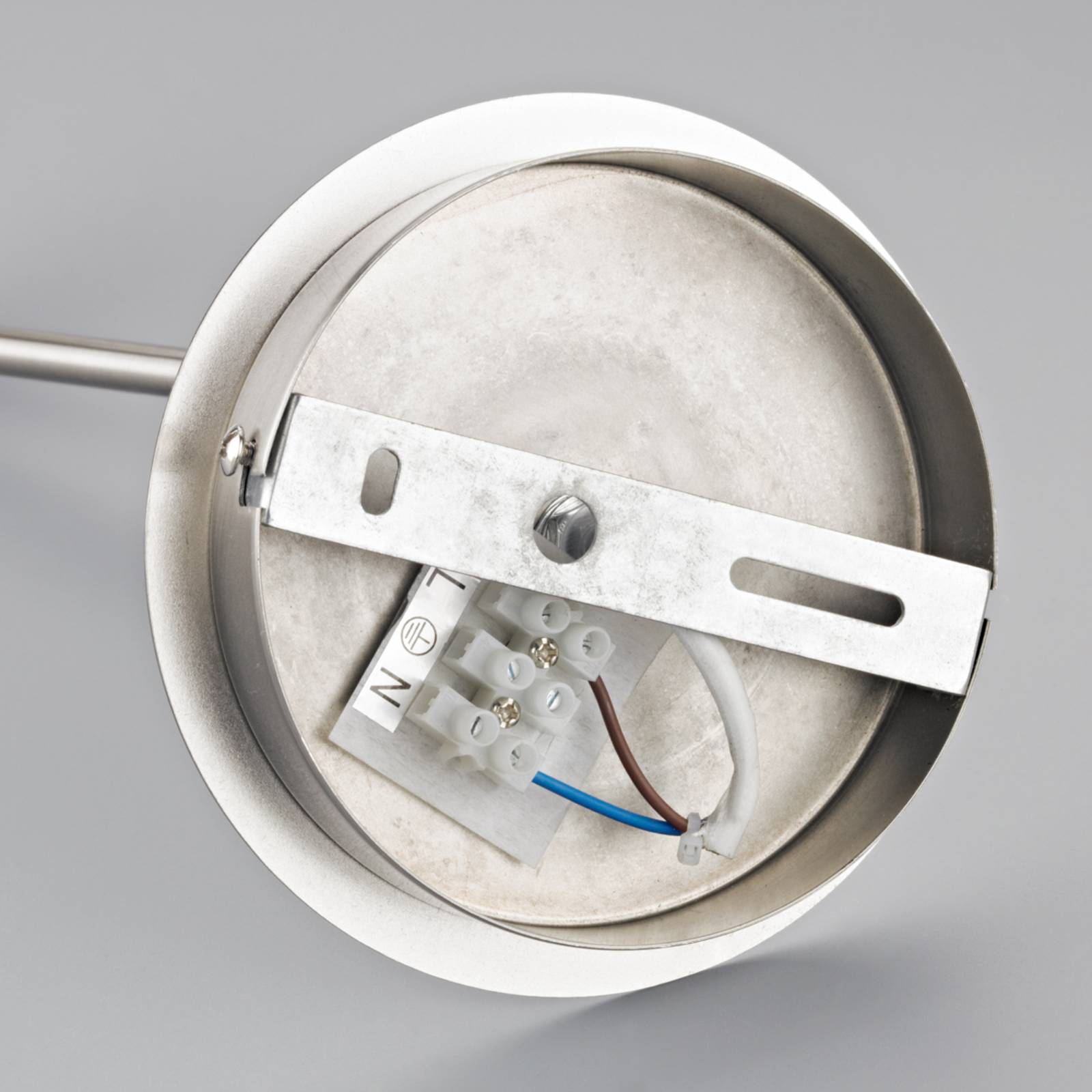 Lindby Pola - Lampada Da Parete Estraibile Color Nichel 17 Lindby Pola - Lampada Da Parete Estraibile Color Nichel -Negozio al dettaglio Paulmann