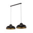 schwarz matt / gold