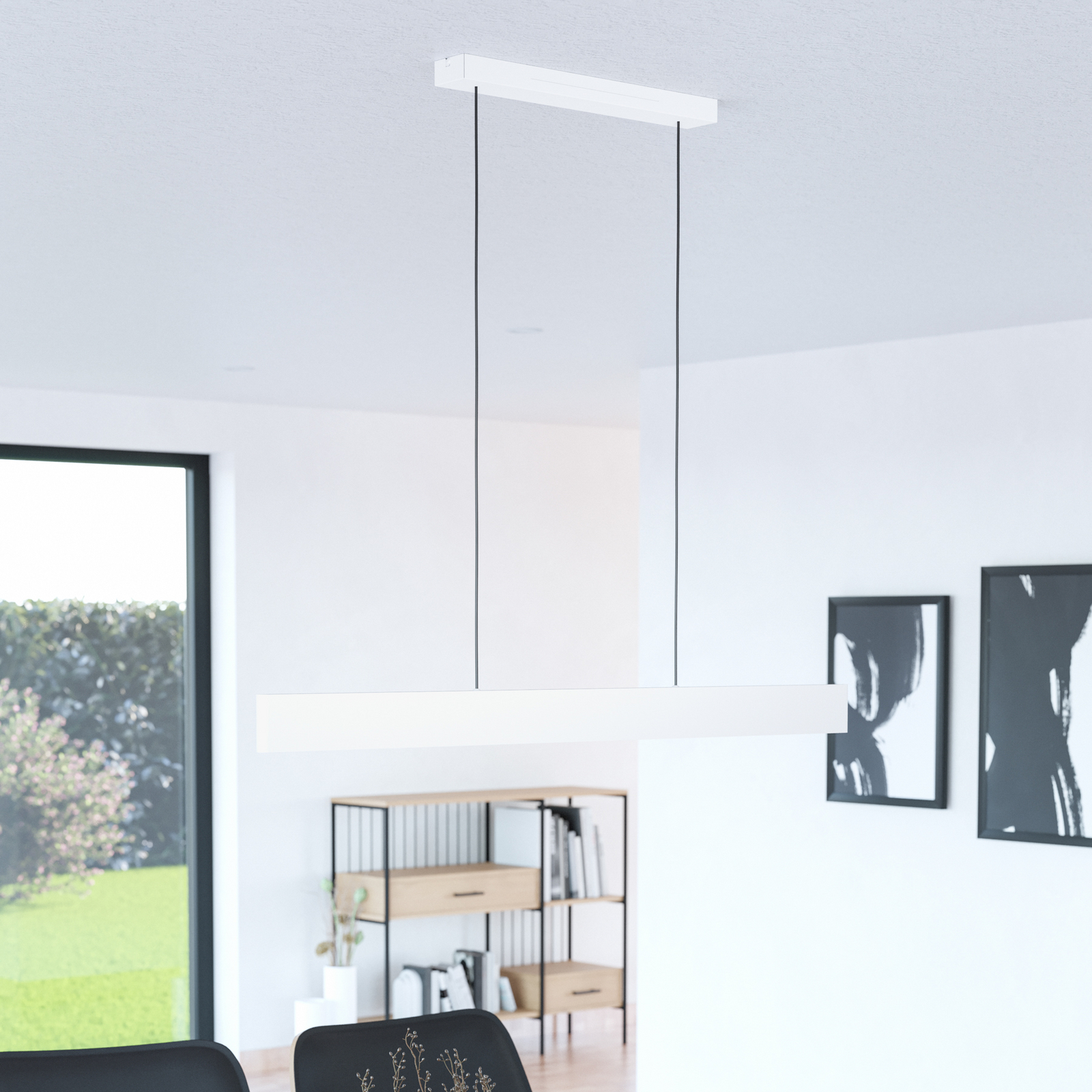 EGLO connect Lampada LED a sospensione Andreas-Z, grigio, acciaio