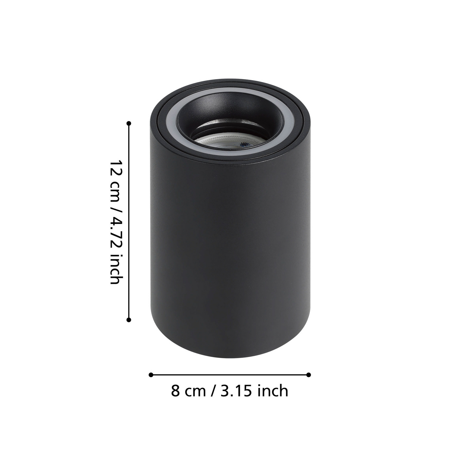 Έξυπνο φωτιστικό οροφής LED ZIG Carosso-Z, μαύρο, CCT, RGB Έξυπνο φωτιστικό οροφής LED ZIG Carosso-Z, μαύρο, CCT, RGB