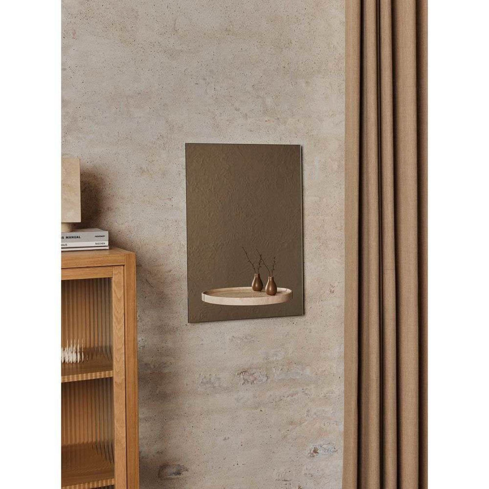 Symmetry Spiegel Travertine - Ferm Living