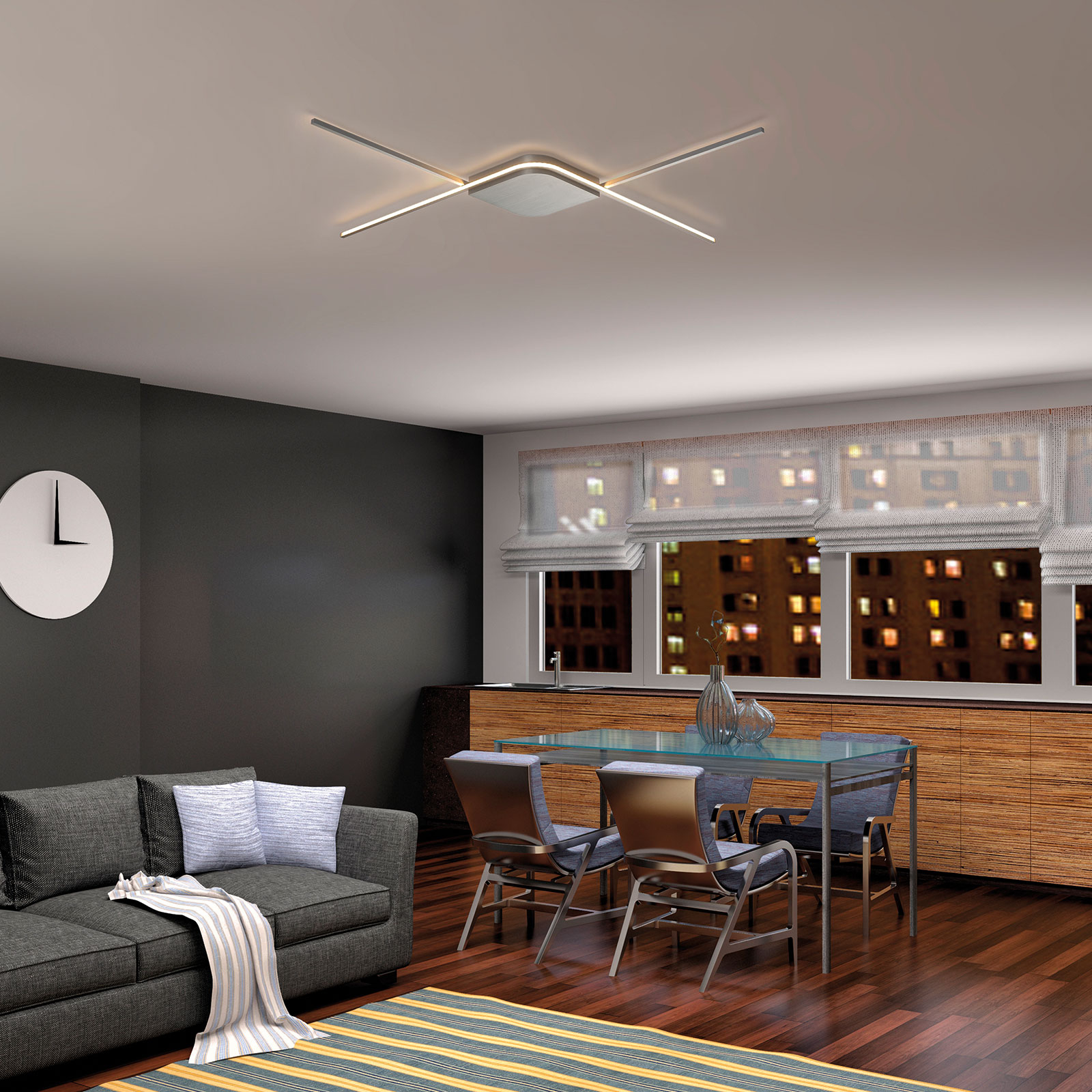 Bopp Less - dimmbare LED-Deckenleuchte kaufen | Lampenwelt.de