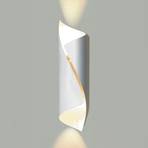 Knikerboker Hué Applique a LED altezza 54 cm bianco