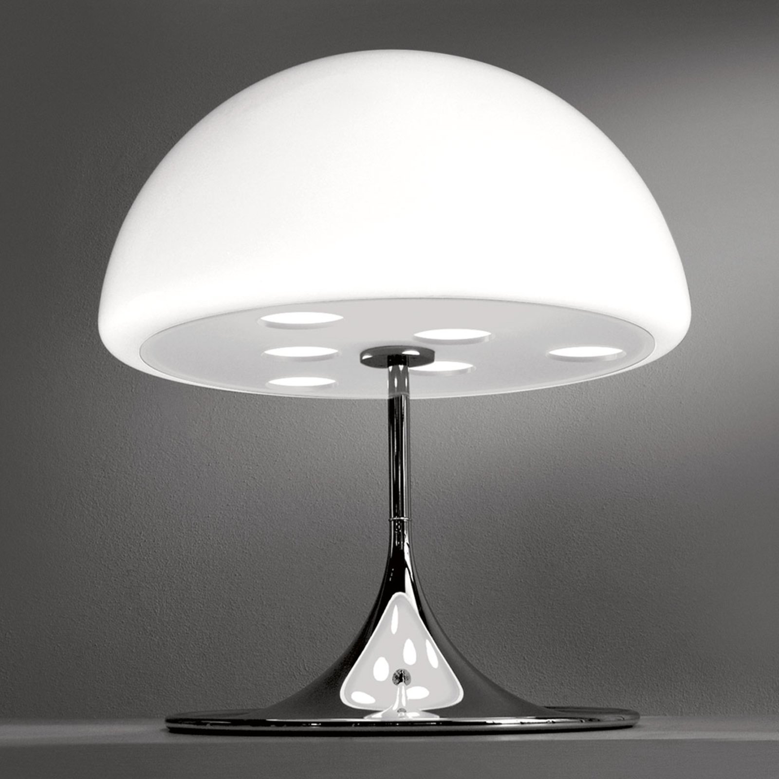 Martnelli Luce Mico - Tafellamp, 60 cm, wit