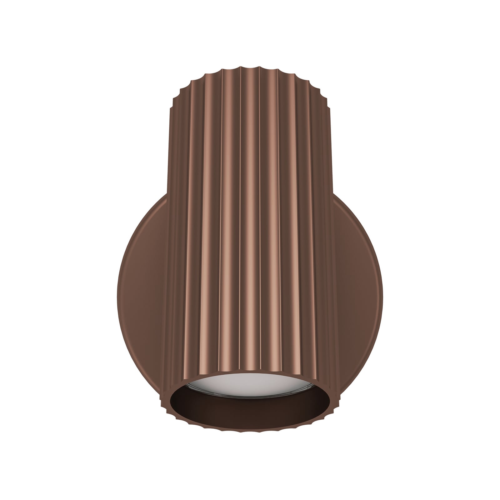 Wandstrahler Portillo, bronze, Höhe 11 cm, Metall, GU10