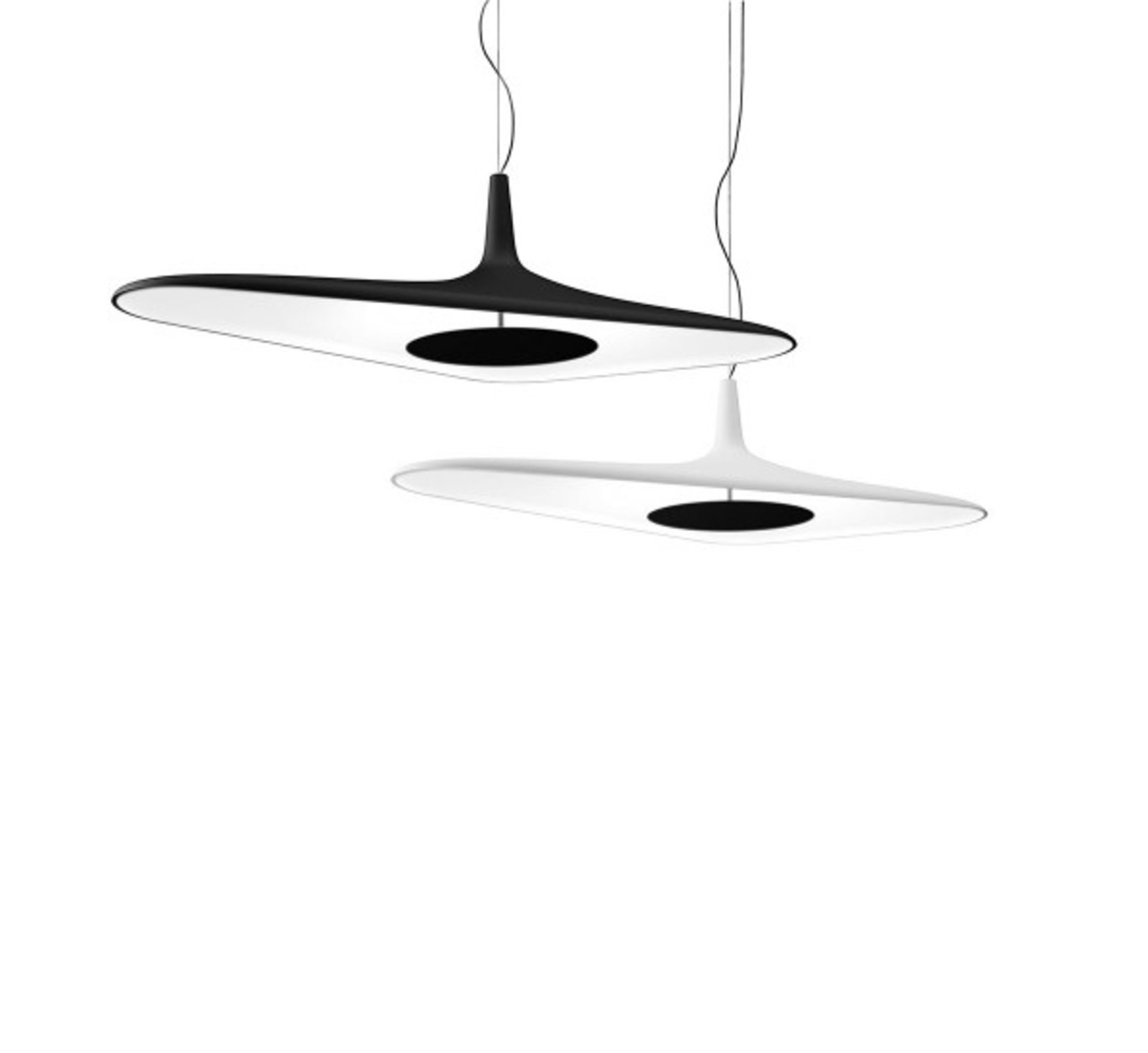 Soleil Noir Lustră Pendul 35 Black - Luceplan