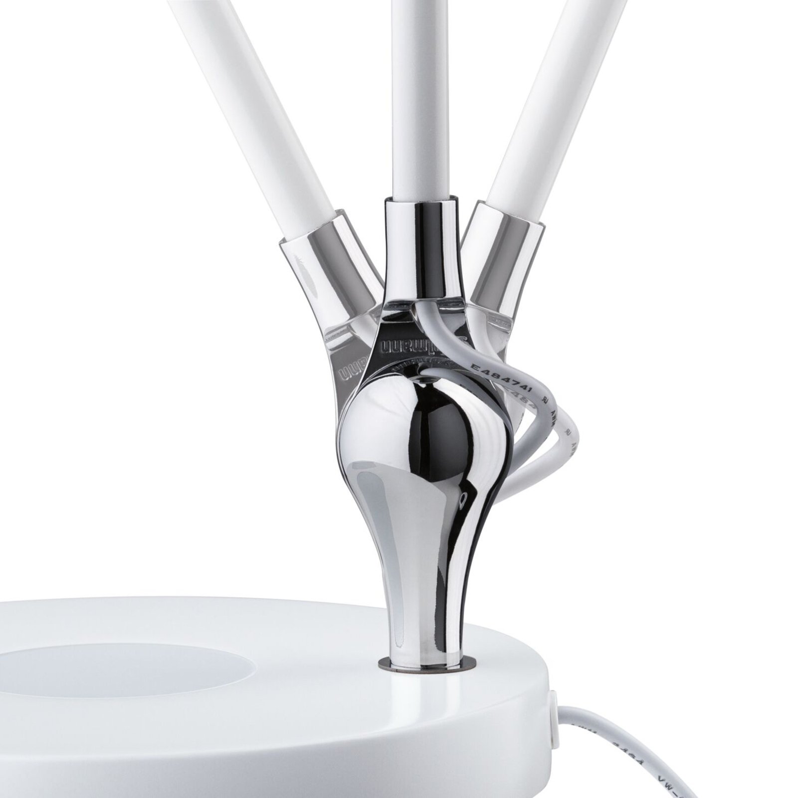 Numis Qi Stolní Lampa w/Qi Wireless Charging Bílá - Paulmann