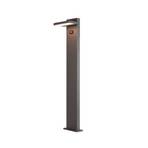 Abridor 100 În aer liber Bollard 2200/2700K IP65 Anthracite - SLV