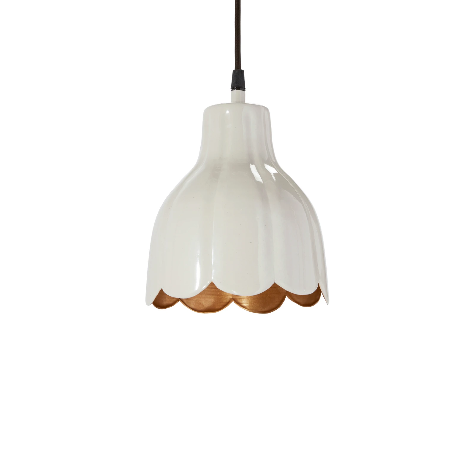 PR Home Tulippa rippvalgusti Ø 17 cm, beež, pistikupesa