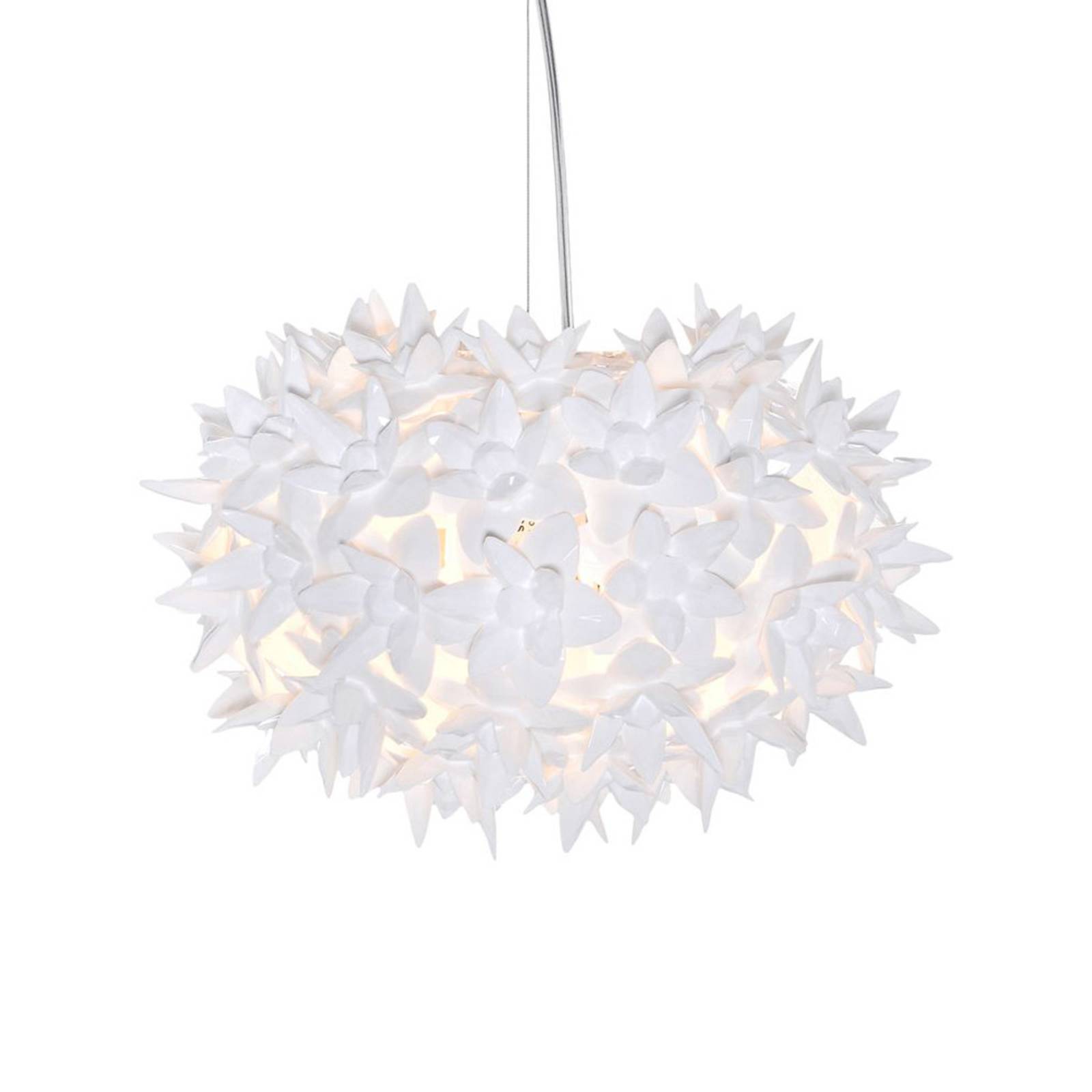 Kartell Bloom S2 LED-hänglampa G9, vit