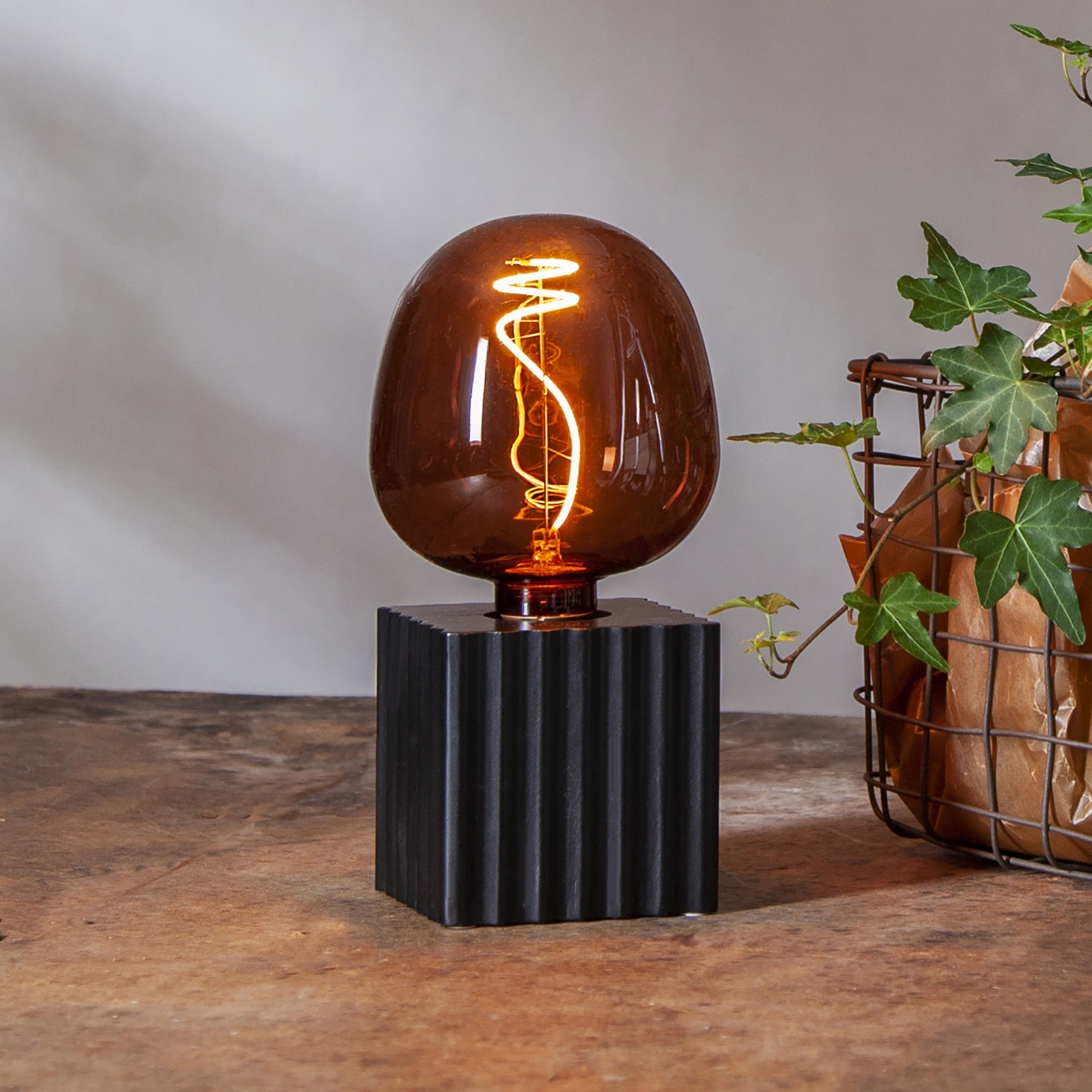 Globe LED G125 Cognac Apple E27 2 W 1 800 K