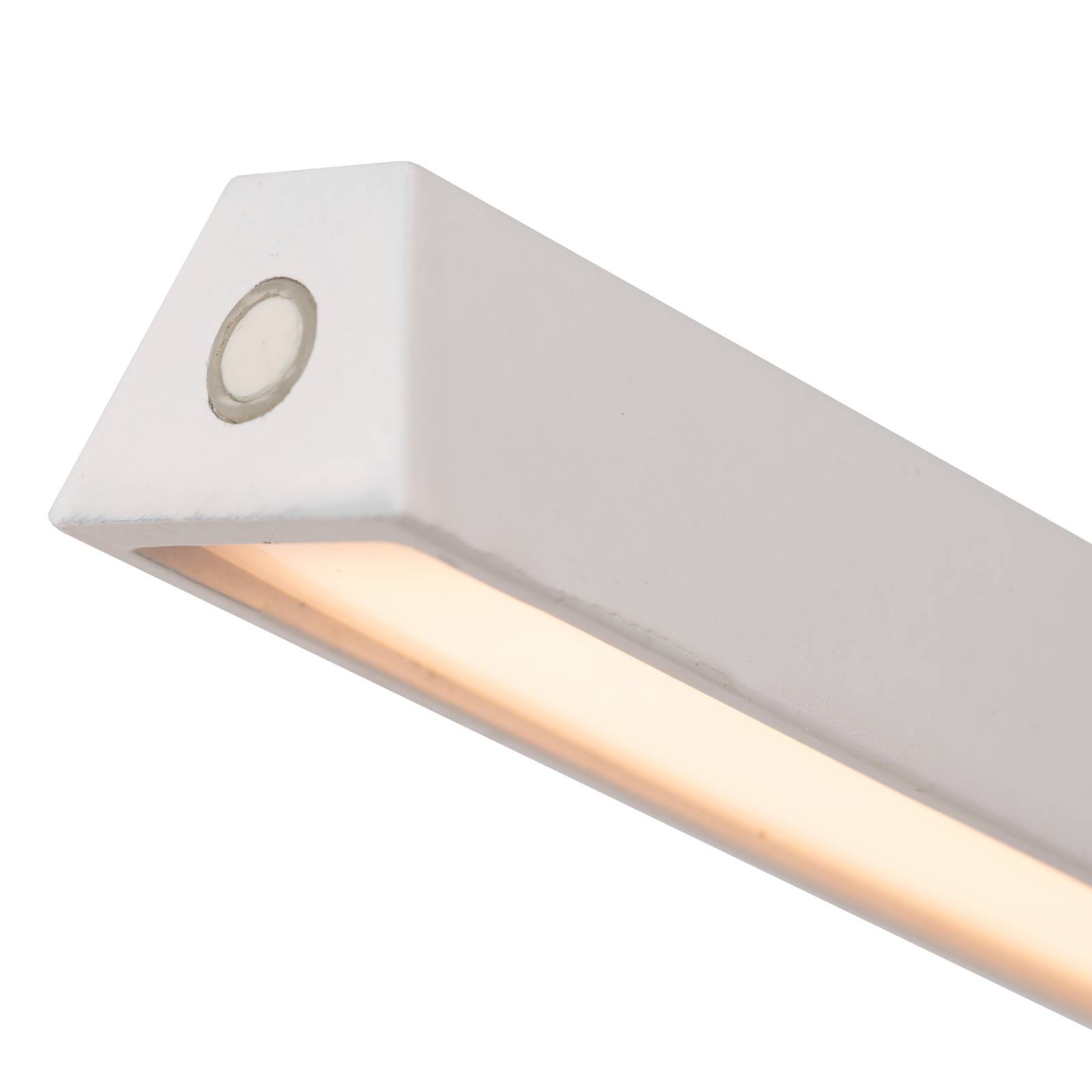 Lampa stojąca LED Lavale, biała, ściemniana, wysokość 138 cm