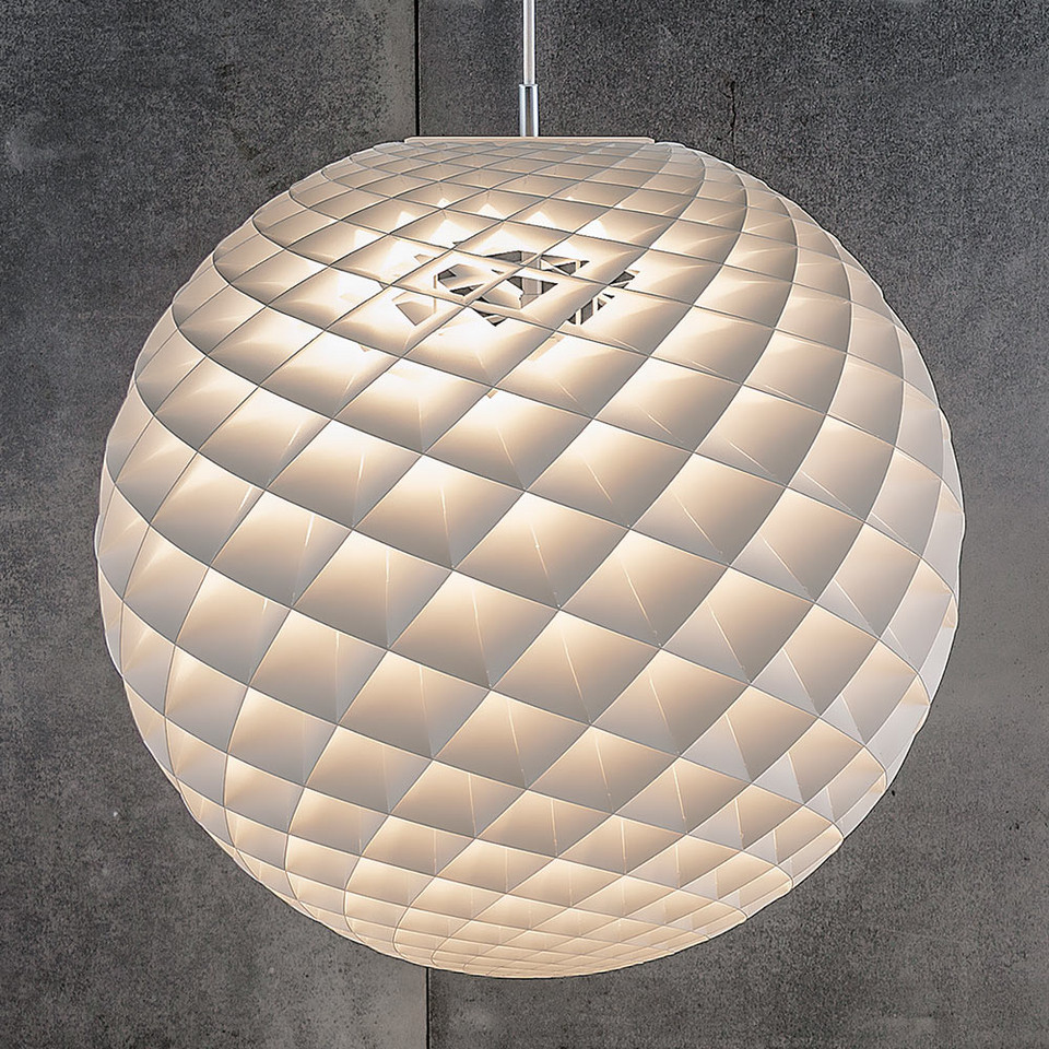 Louis Poulsen Patera 600 pendellampa, vit från Louis Poulsen