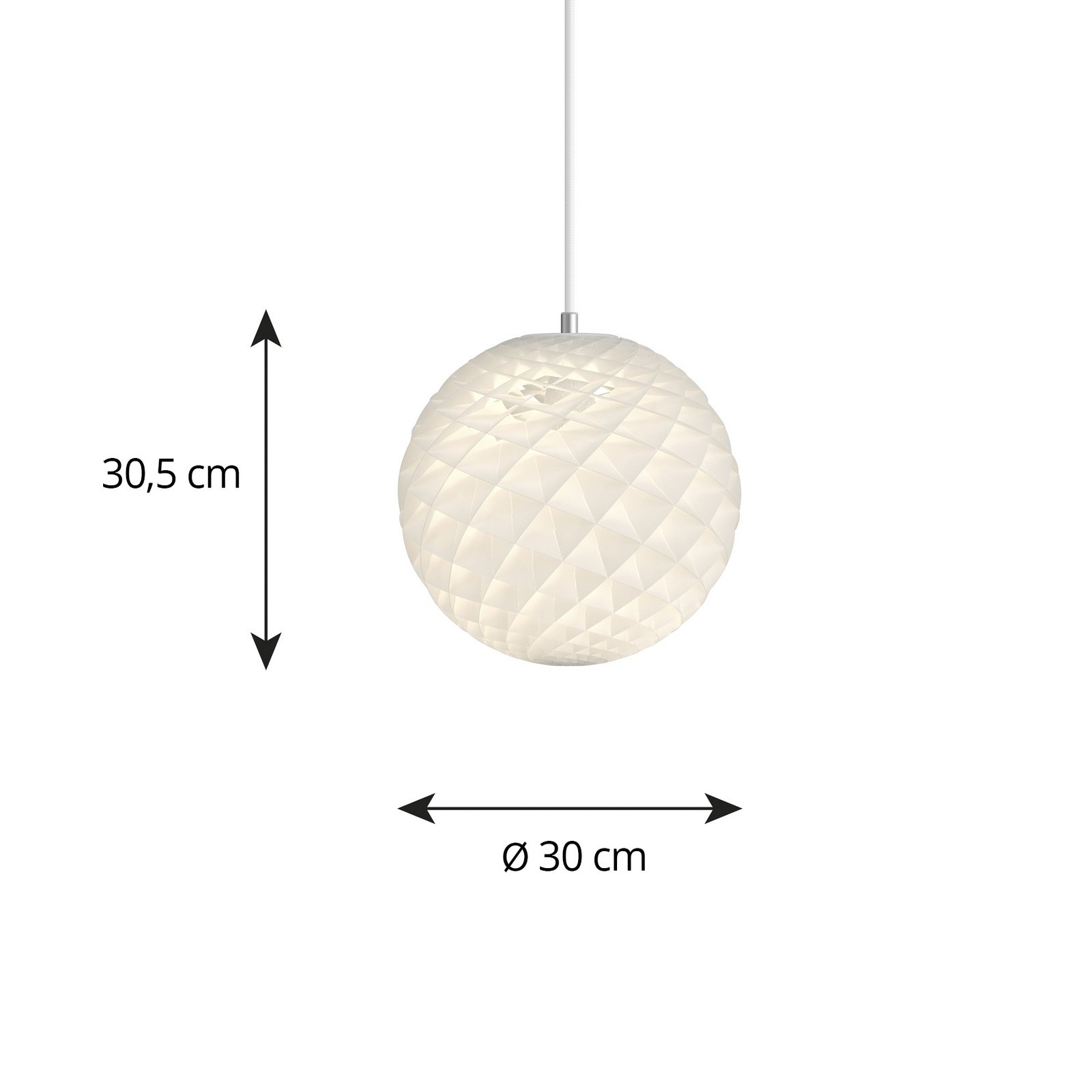 Patera 300 Suspension White - Louis Poulsen