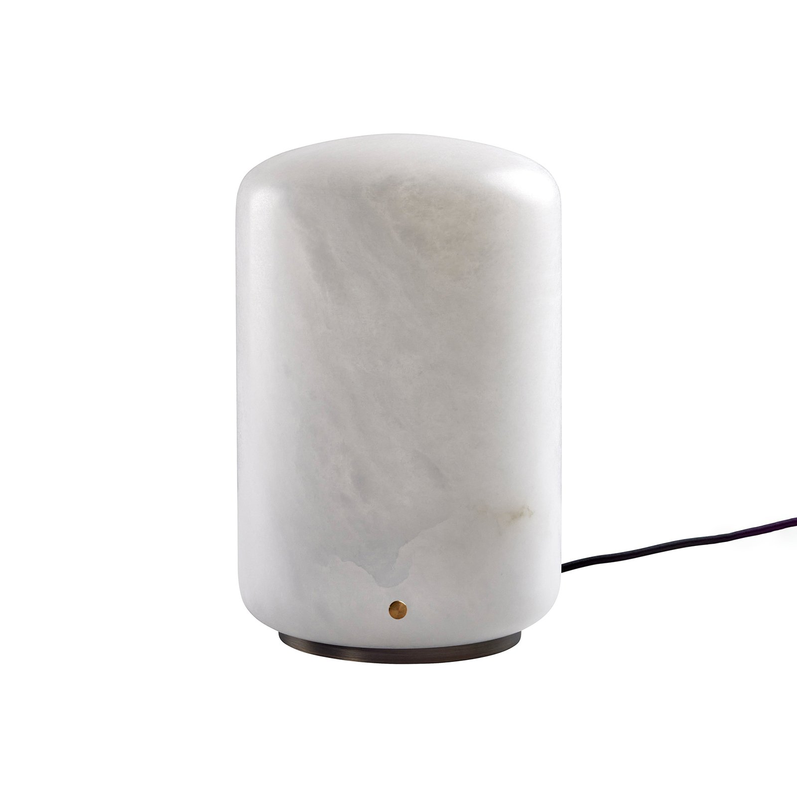 Capsule Lámpara de mesa LED de alabastro Altura 25,2 cm