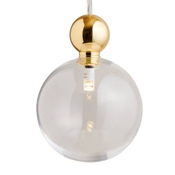 EBB & FLOW Uva L lampada a sospensione, palla oro