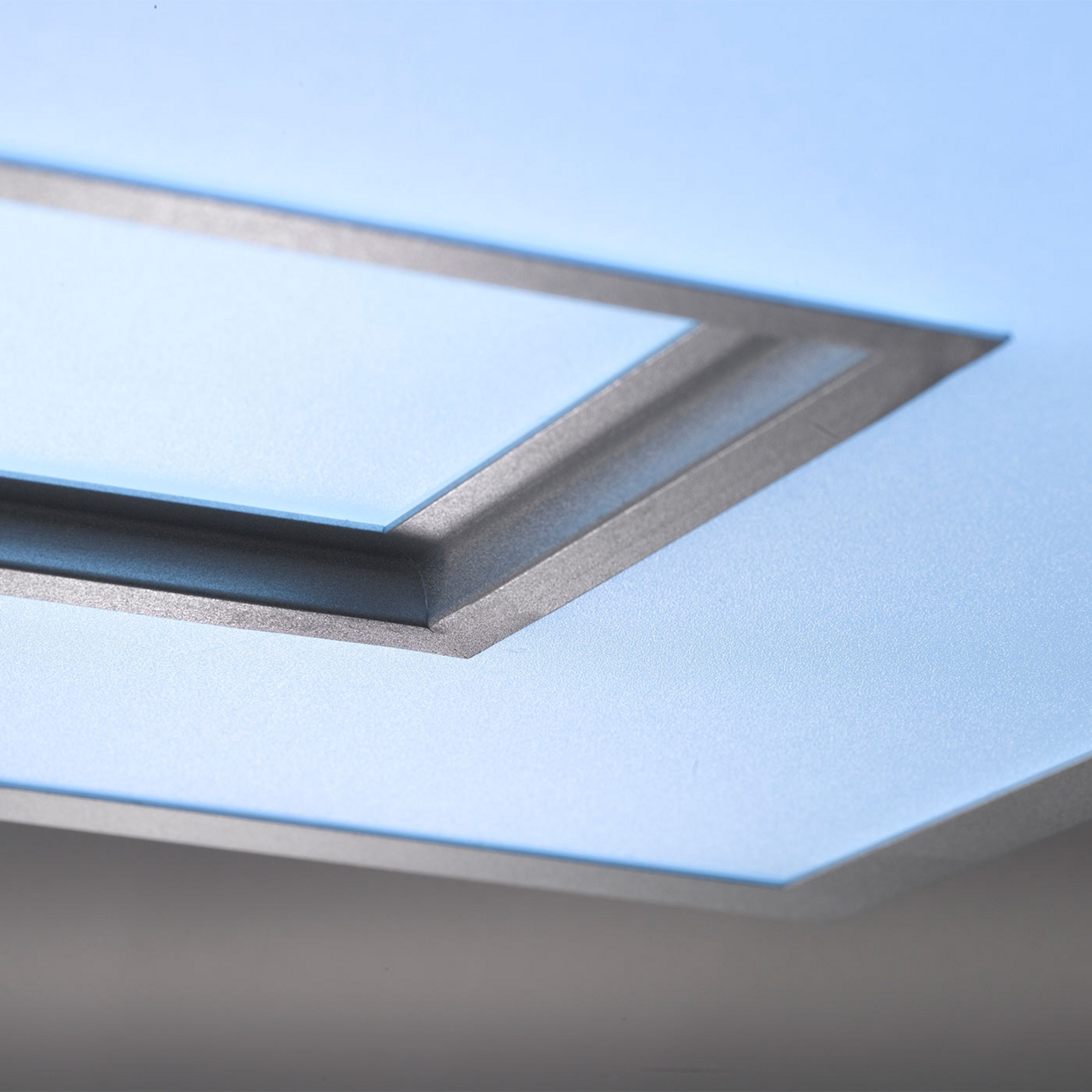 LED-Deckenlampe Tiara Rechteck