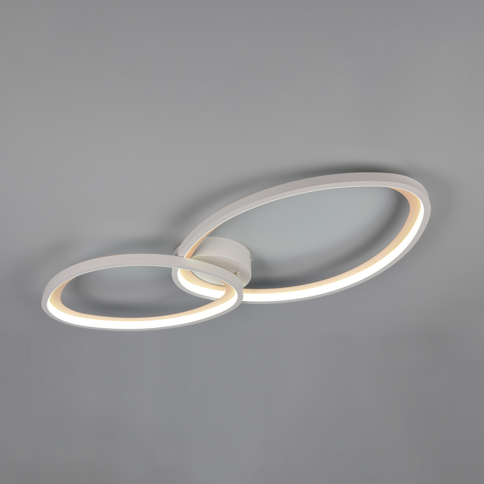 LED griestu lampa „Sivo“, garums 84 cm, matēti balta, metāls, CCT LED griestu lampa „Sivo“, garums 84 cm, matēti balta, metāls, CCT