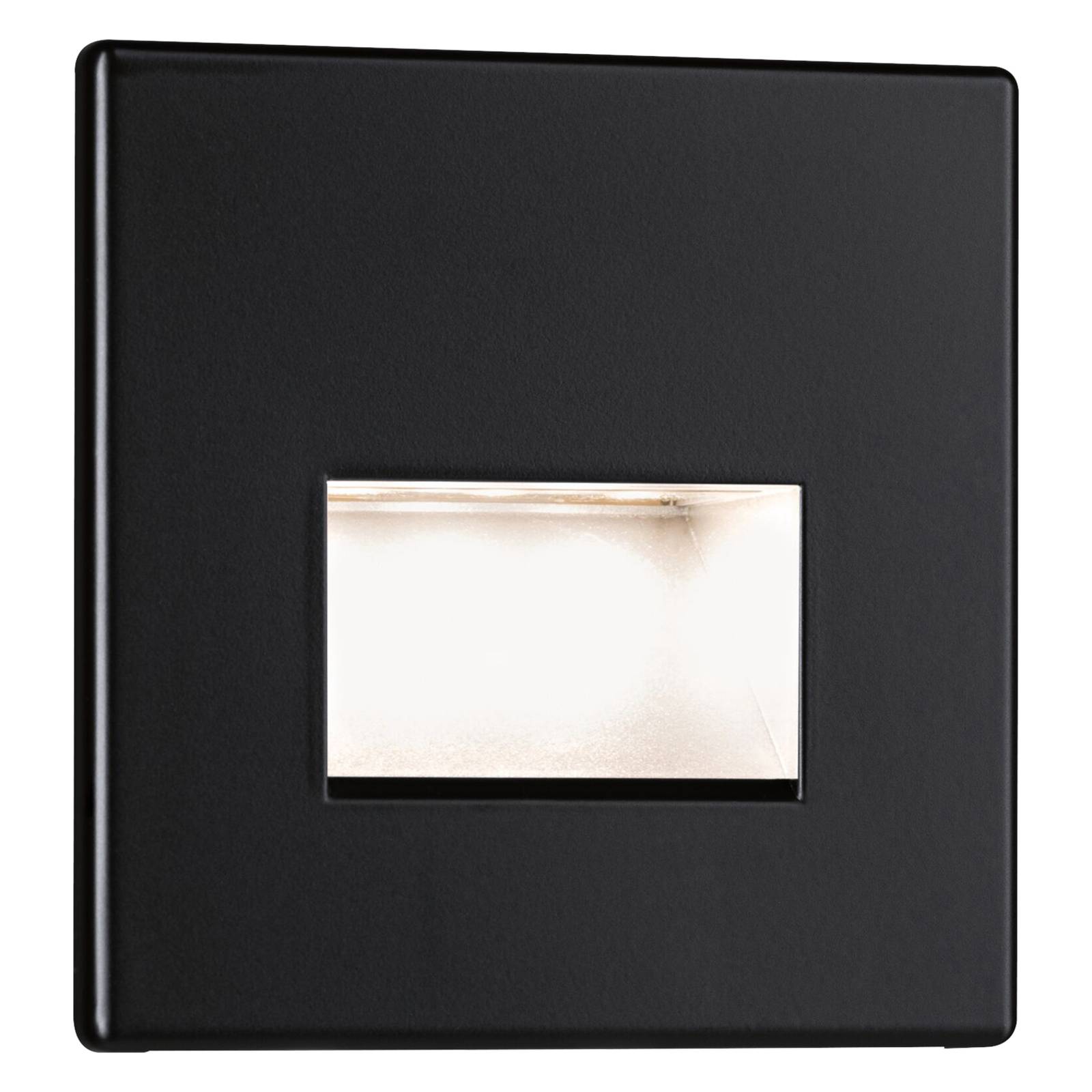 Billede af Paulmann Edge LED-vægindbygningslampe, sort