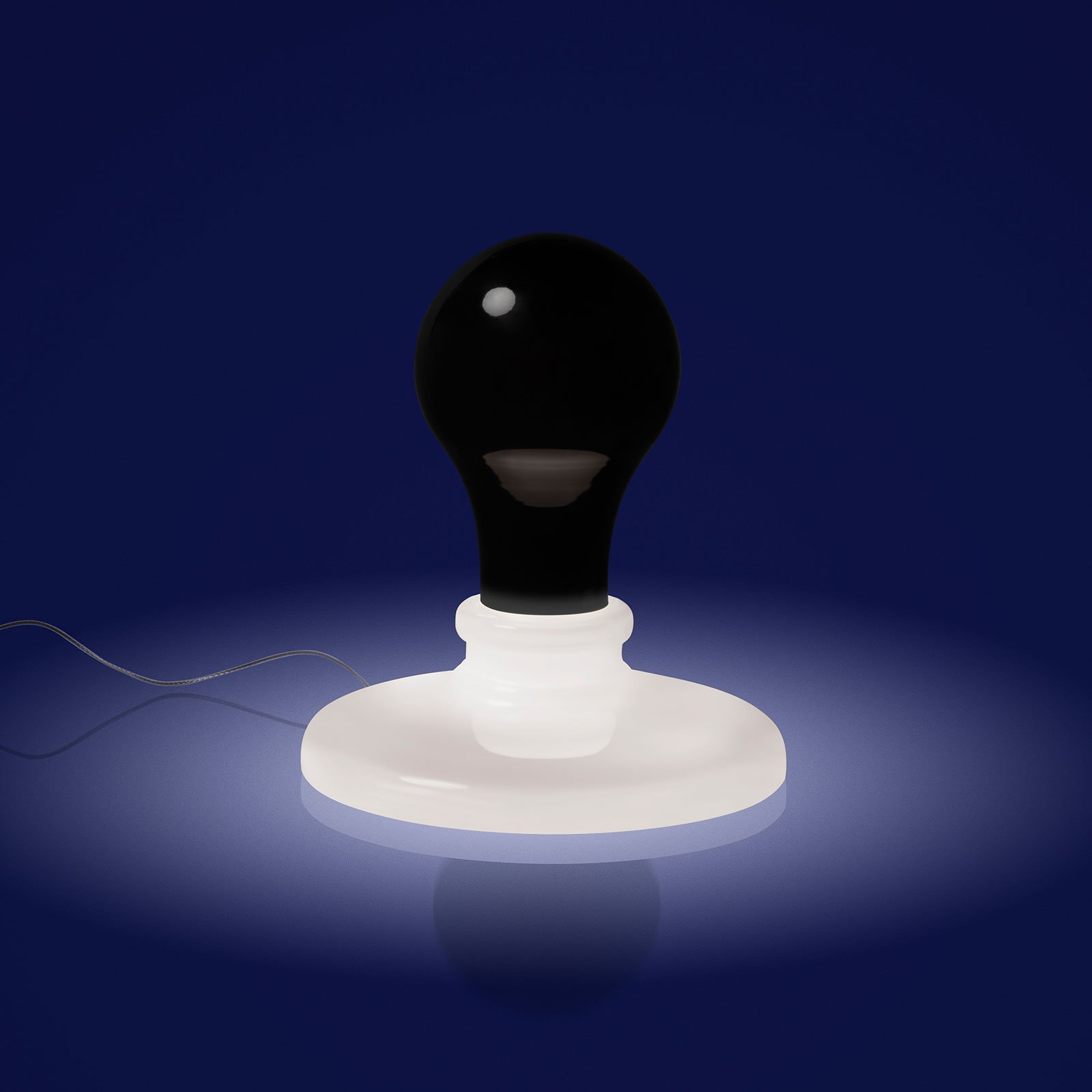 Foscarini Black Light LED-Tischleuchte