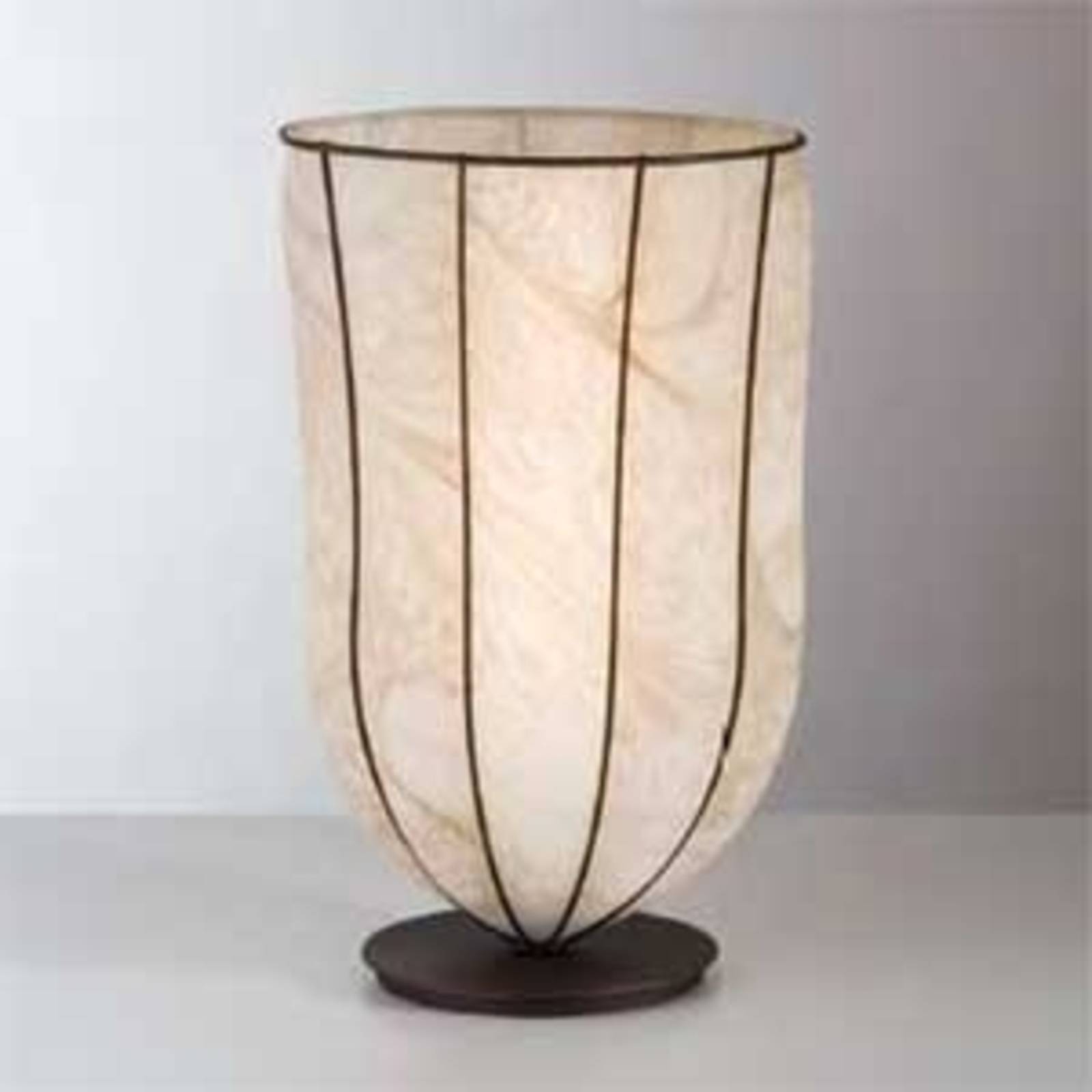 Siru antik asztali lámpa giara, 38 cm