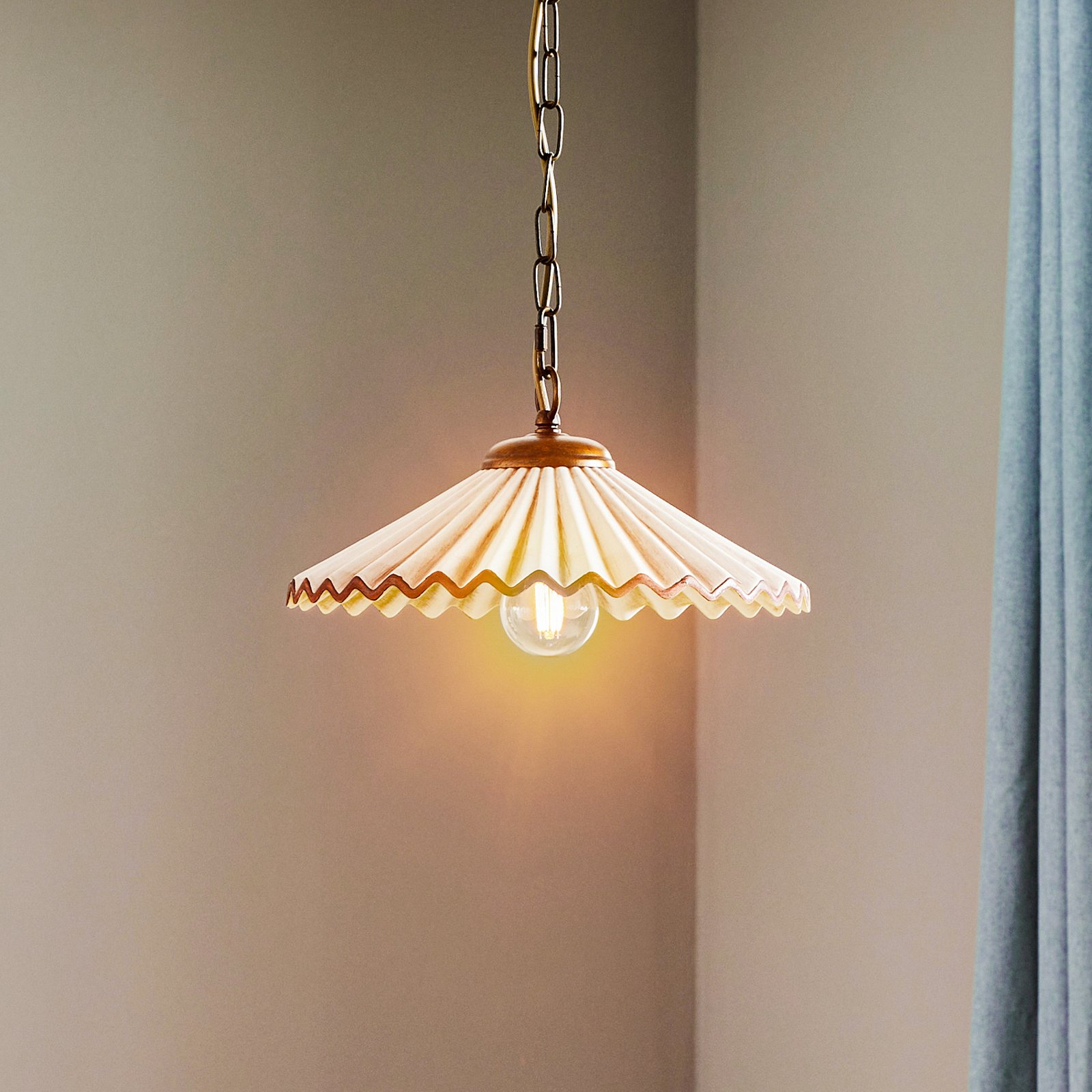 Rosina hanglamp 1-lamp Bronz
