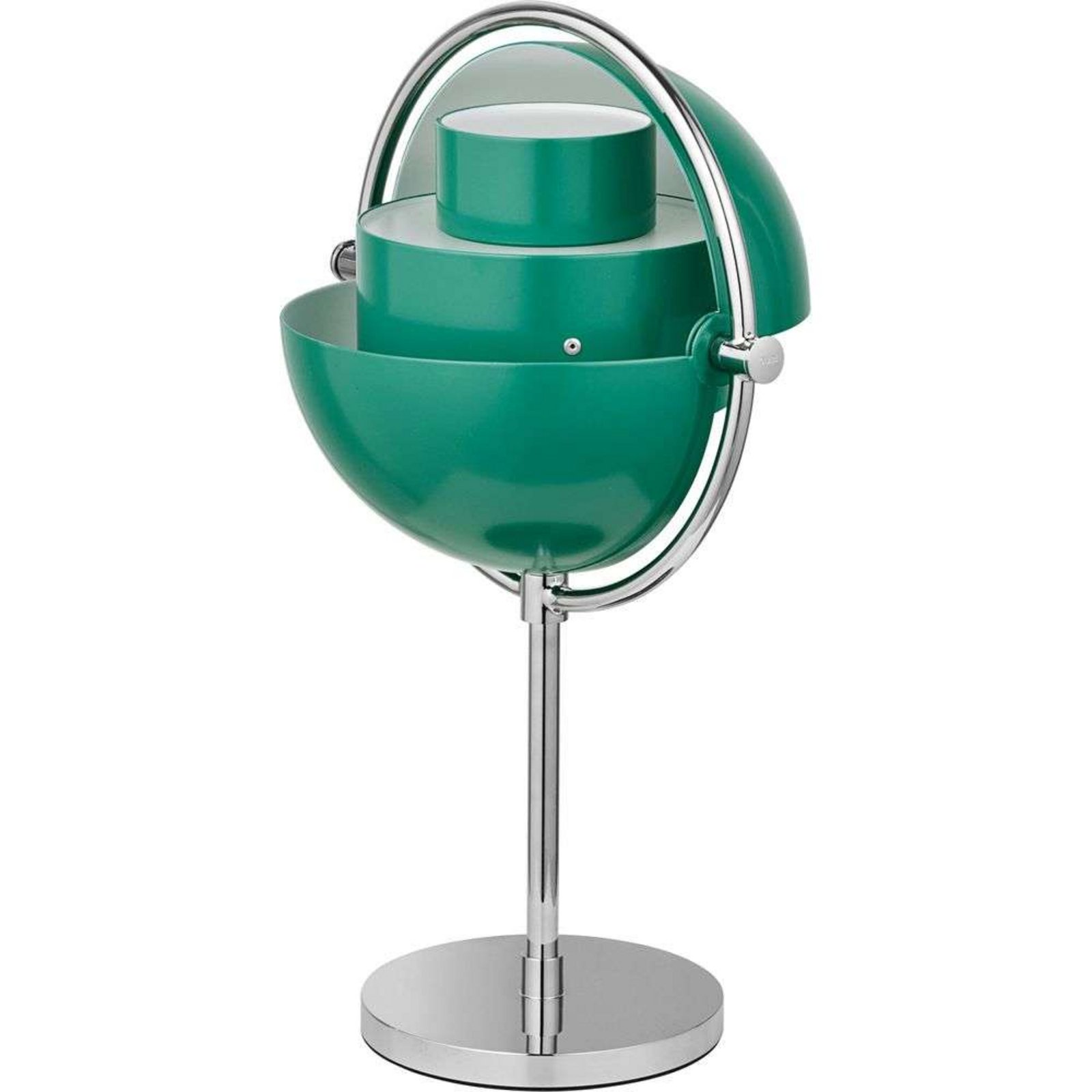 Multi-Lite Portable Lámpara de Sobremesa Cromo/Teal Green - GUBI