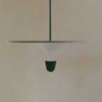 New Works LED hanging light Kantarell, Ø 60 cm, black