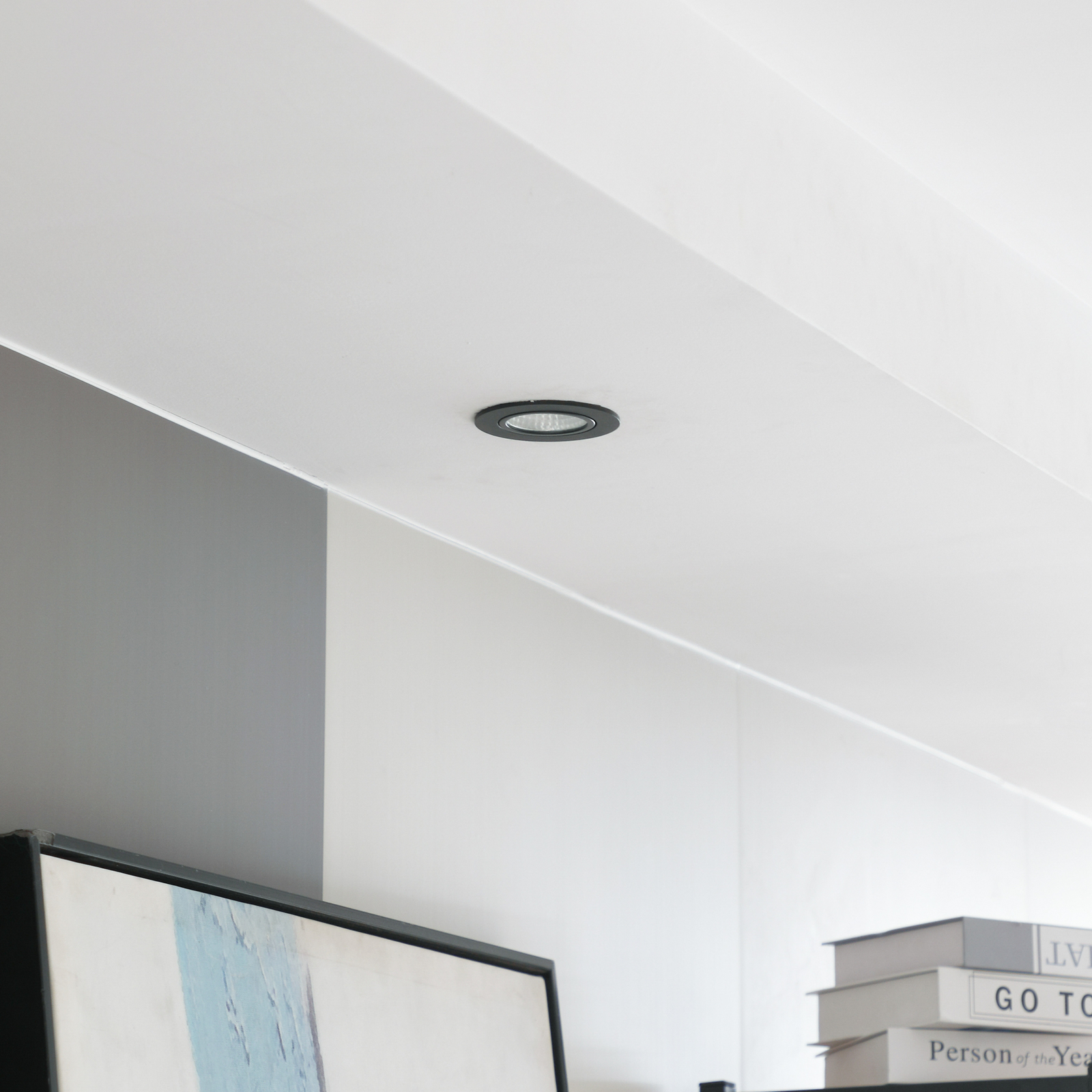 Zarik LED Spot encastré 4000K Noir - Arcchio