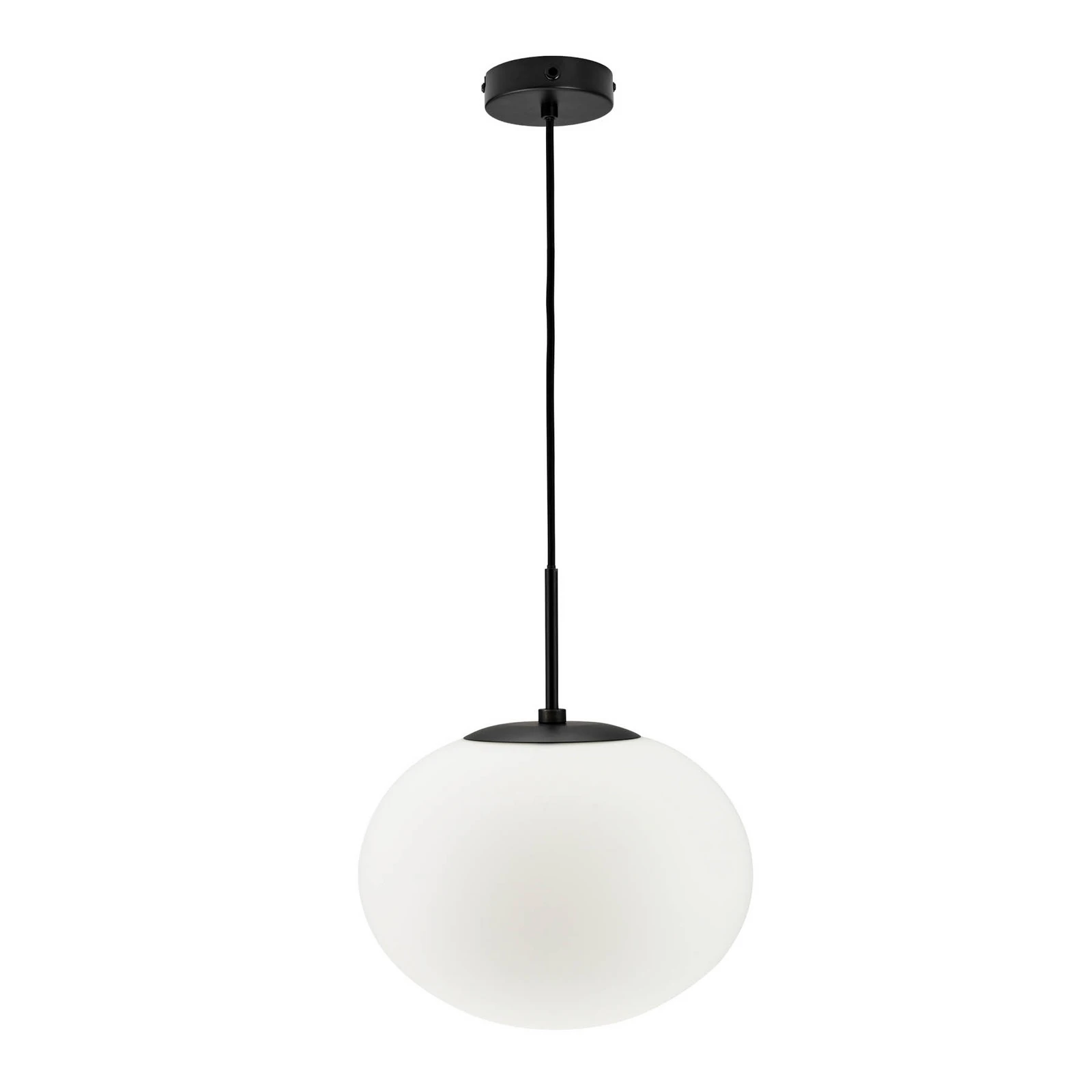 Dyberg Larsen Suspension Princess, opale/noir, Ø 28 cm