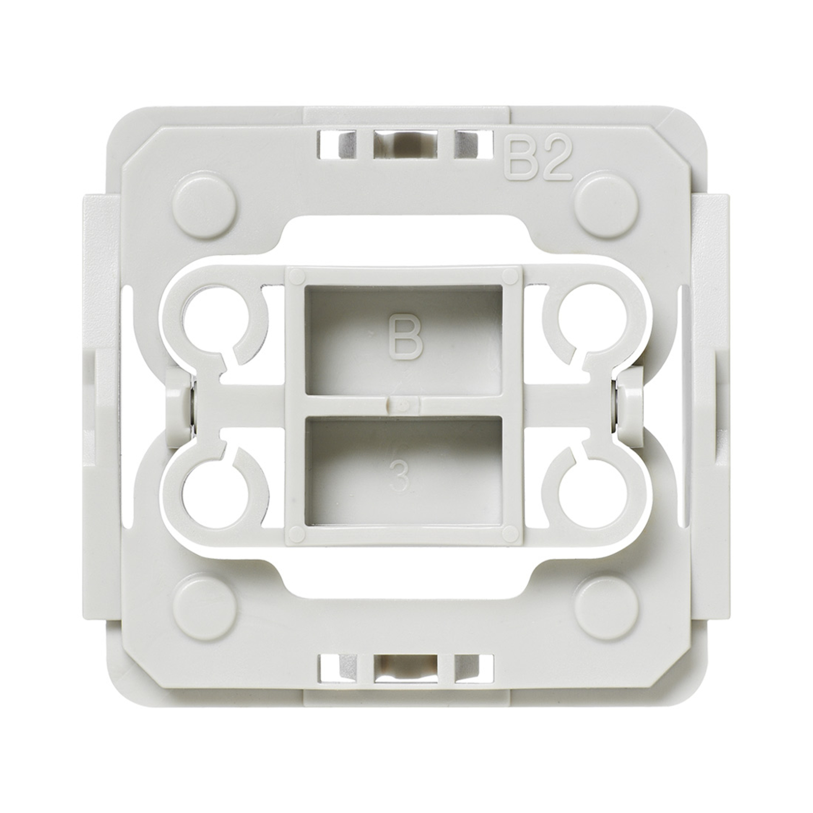 HOMEMATIC IP Homematic adapter for Berker switches B2 3x, W: 5.6 cm, H: 5.2 cm