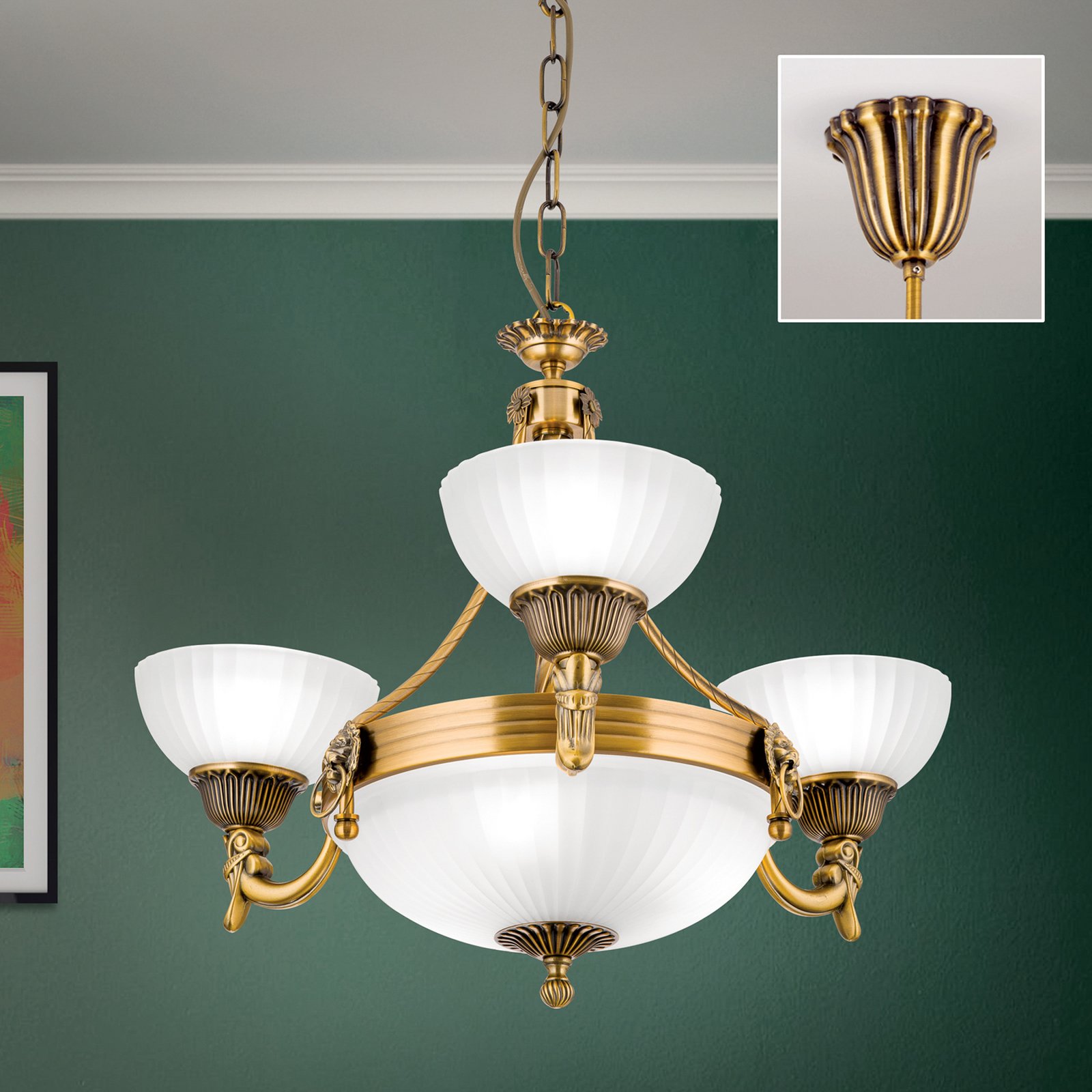 Noam Chandelier Refined 64 cm