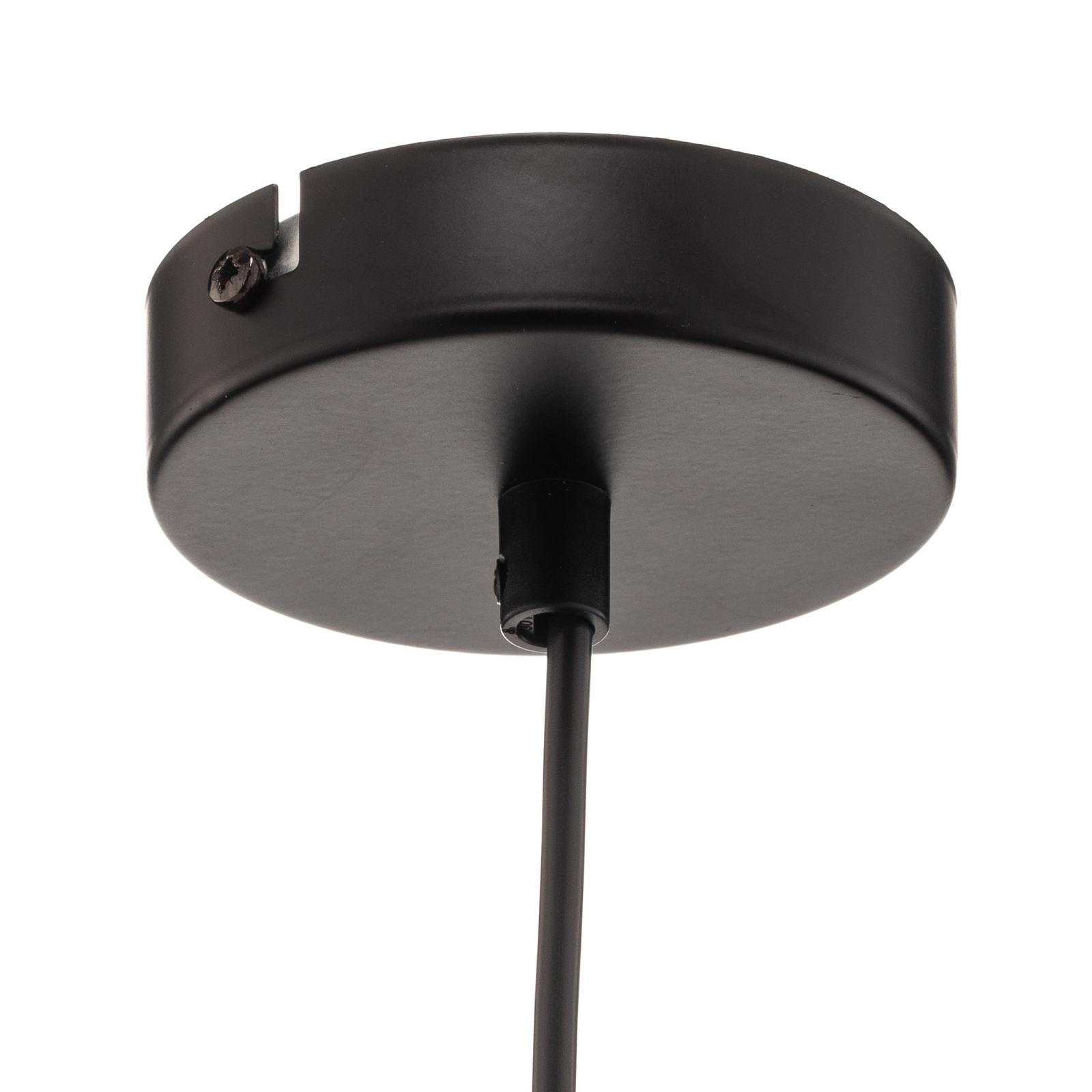 Lampa żyrandol Soho cylindryczna 1-punktowa 40cm czarny/złoty