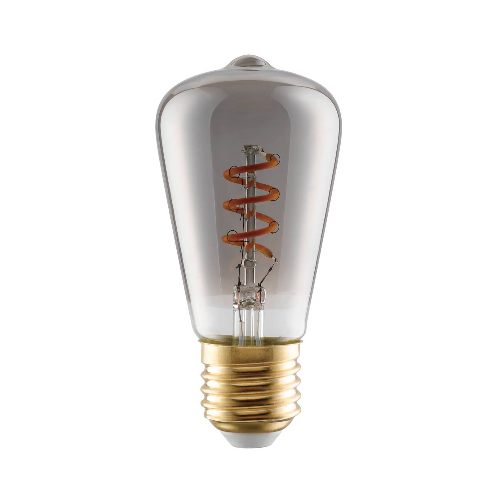 LED-Lampe E27 4W ST48 2.000K Filament smoky dim