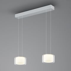 BANKAMP Grand Clear LED rippvalgusti, kaks valgustit