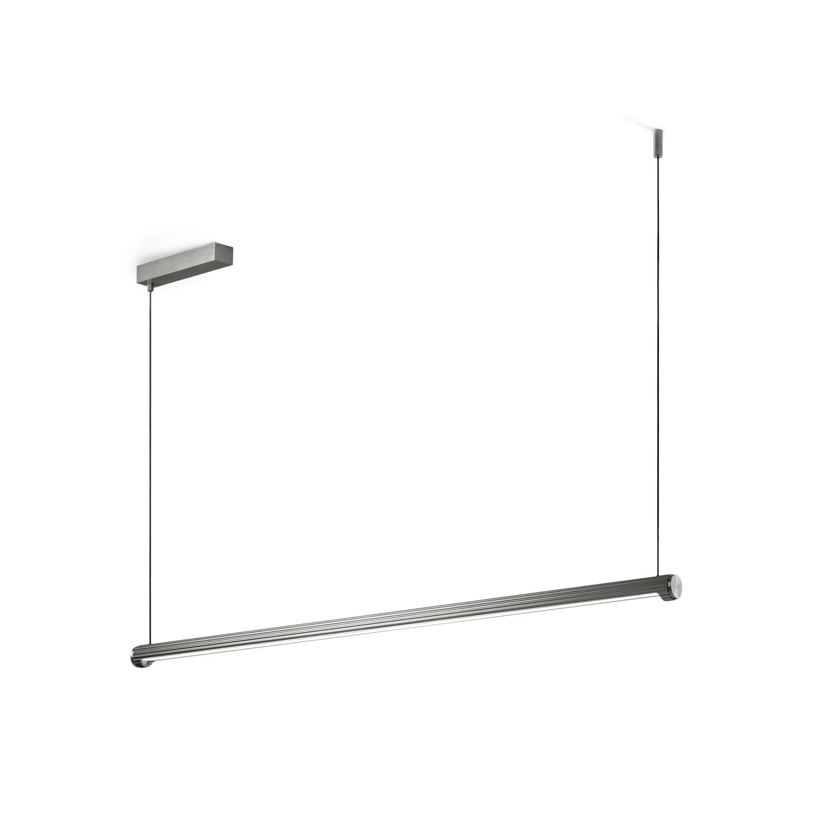 Velvet S1400 Switch LED pendant light, titanium - LIGHT-POINT
