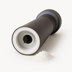Pepper LED pepper shaker, dark grey, rechargeable battery, IP44 - Lucande